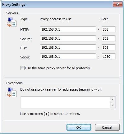 vyatta web proxy setup